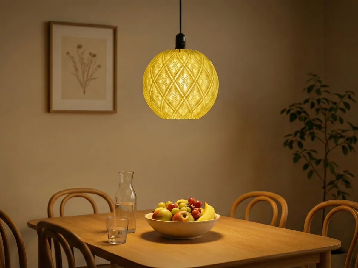 Geo Sphere Lamp, photo 3 of 4 - Geo Sphere Lamp Lamps & Lighting