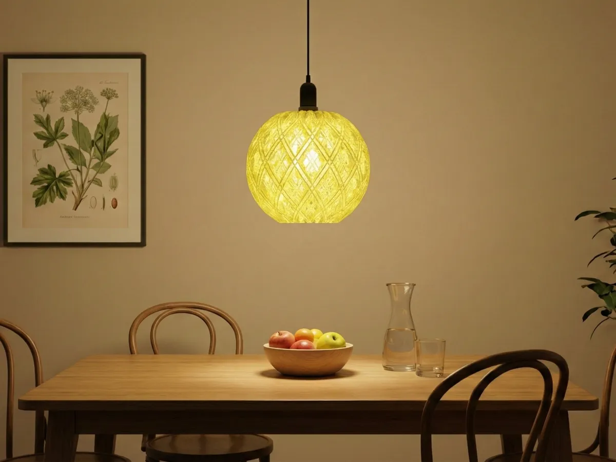 Geo Sphere Lamp, photo 4 of 4 - Geo Sphere Lamp Lamps & Lighting