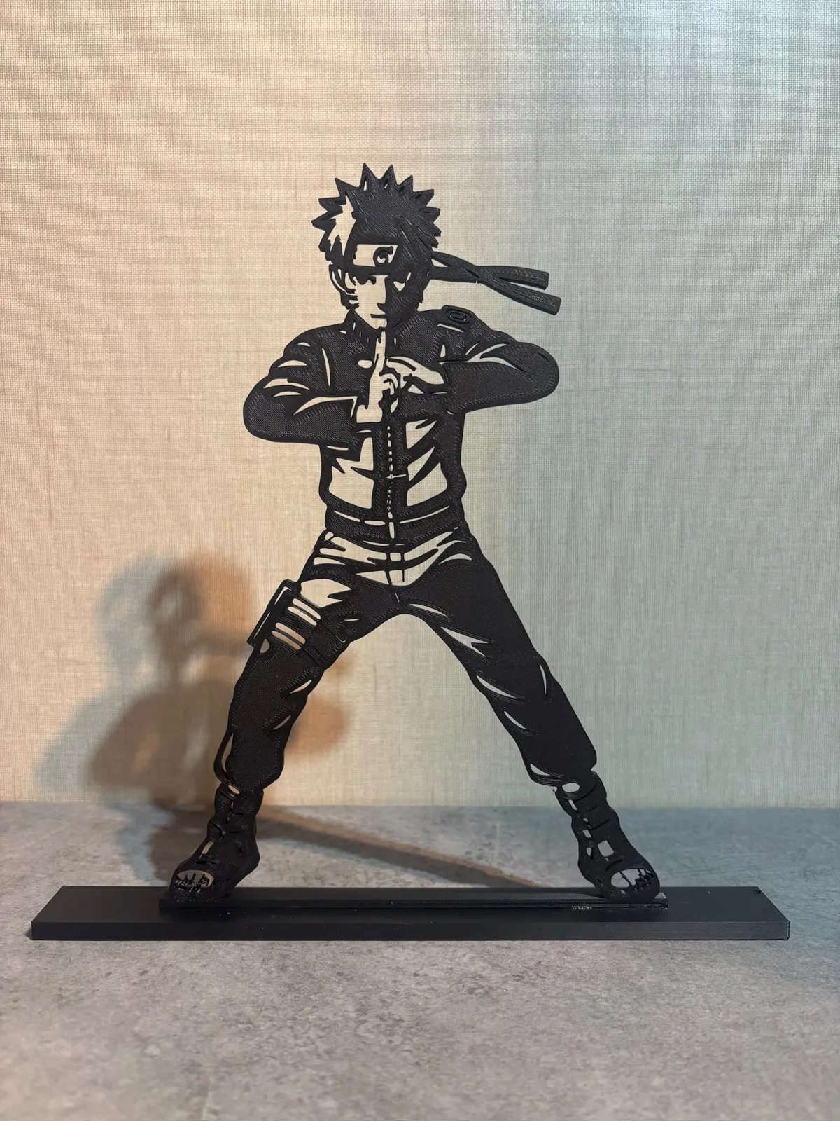 Naruto Uzumaki, 2-in-1 Wall Art & Display Stand, photo 3 of 3 - Naruto Uzumaki, 2-in-1 Wall Art & Display Stand Home Decor Items