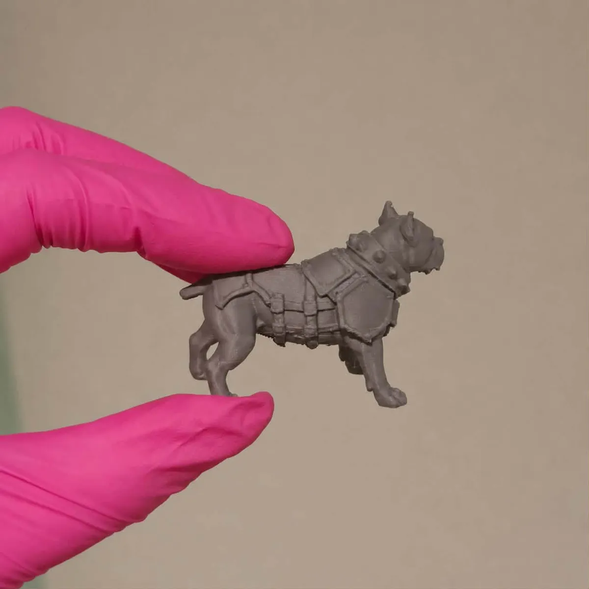 Armored War Dog Miniature, photo 3 of 4 - Armored War Dog Miniature Miniatures