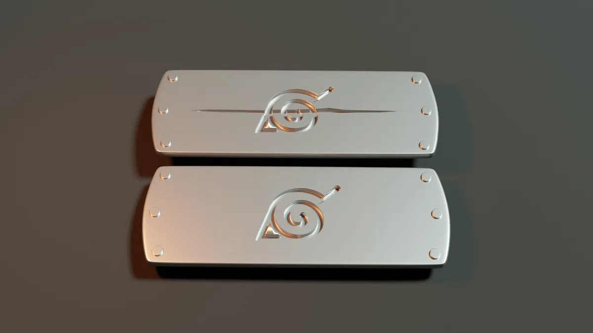 Naruto Forehead Protectors (Hidden Leaf & Itachis)