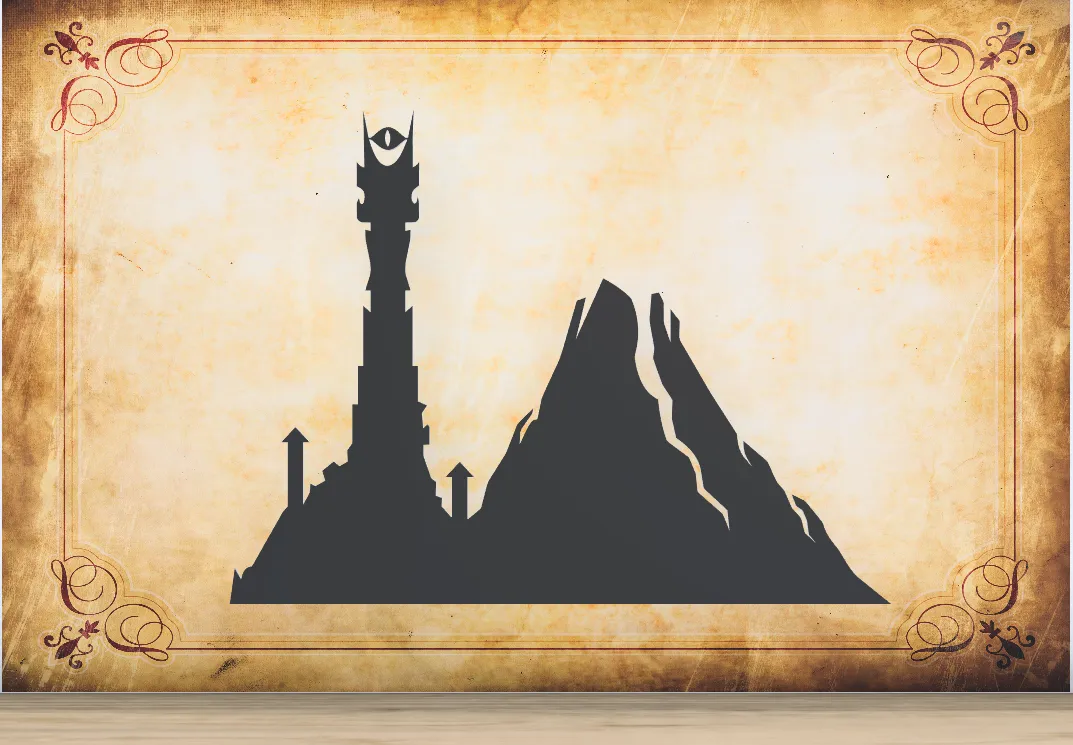 2d silhouette - Wall Art