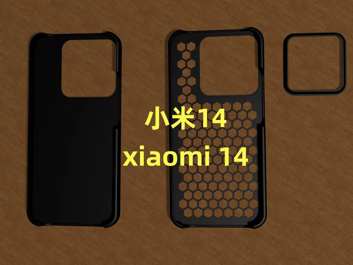 Xiaomi 14 Case with Lens Cover