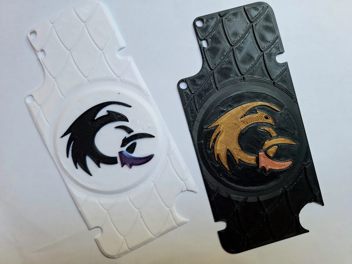 Toothless Dragon CMF Phone Case, photo 2 of 2 - Toothless Dragon CMF Phone Case Art