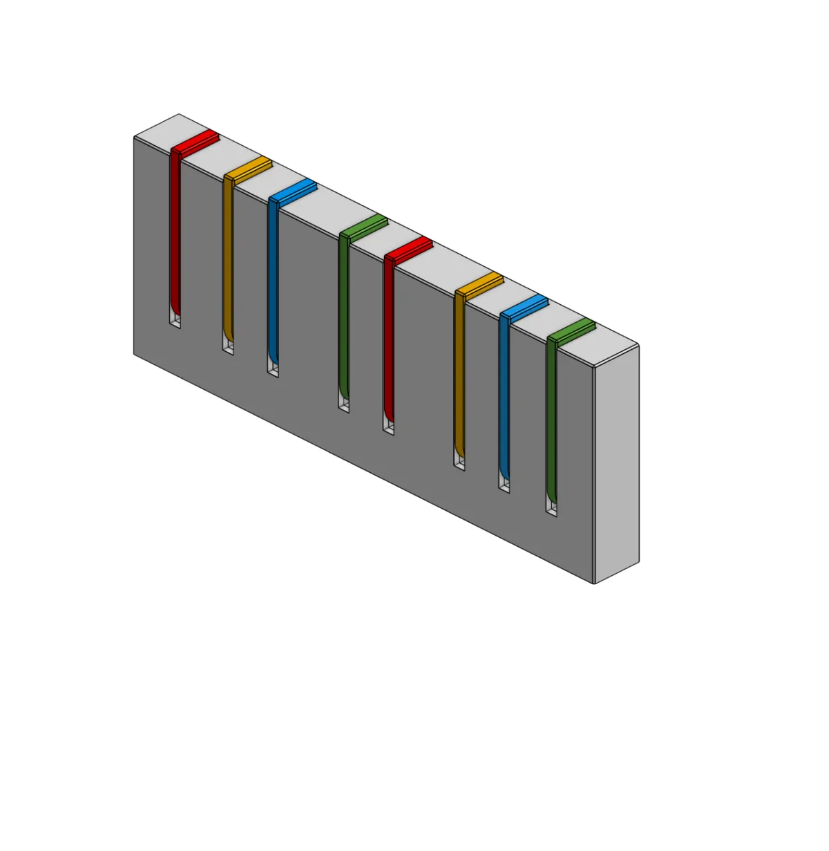 wall key holder/ tiny shelf / wall flip hanger, photo 4 of 4 - wall key holder/ tiny shelf / wall flip hanger Household