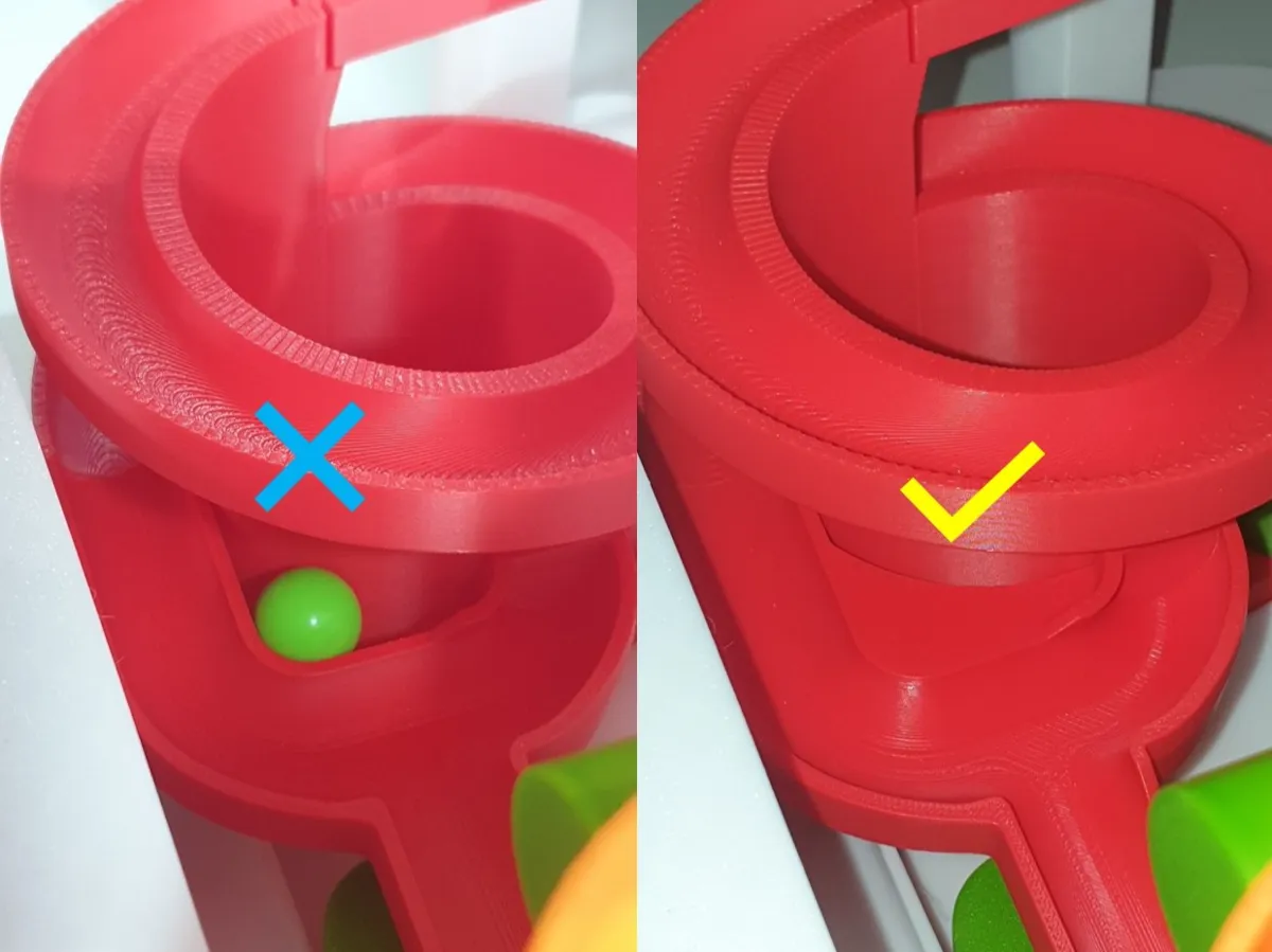 Marble Run Kit 003 - Y-Teil optimiert