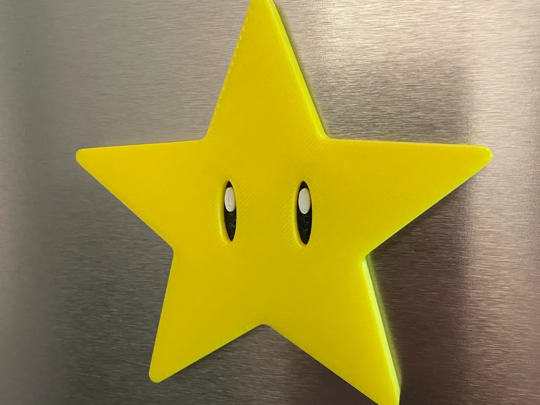 Super Mario Star fridge magnet - Decor, in stock in India