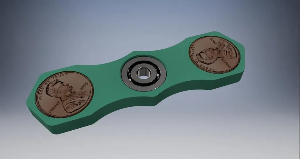 625 "Honest Abe" Spinner, photo 2 of 4 - 625 "Honest Abe" Spinner Fidget & Sensory Toys