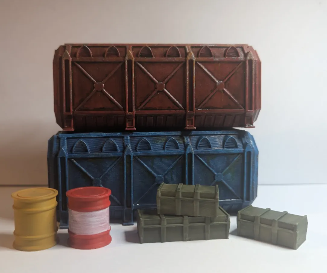 Armoured Munition Crates - *Grim Edition*