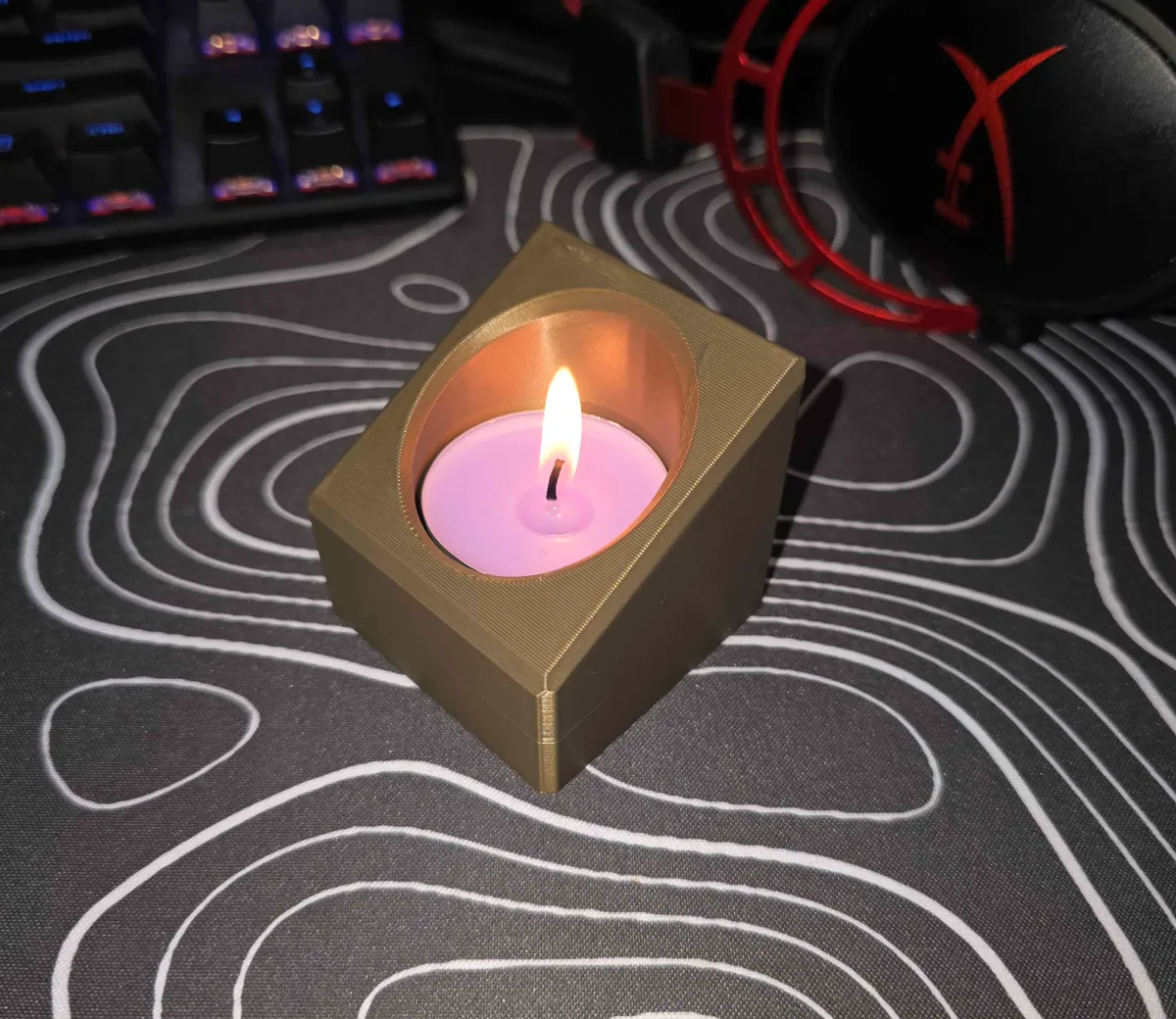 Modern tealight candle holders, photo 3 of 4 - Modern tealight candle holders Household