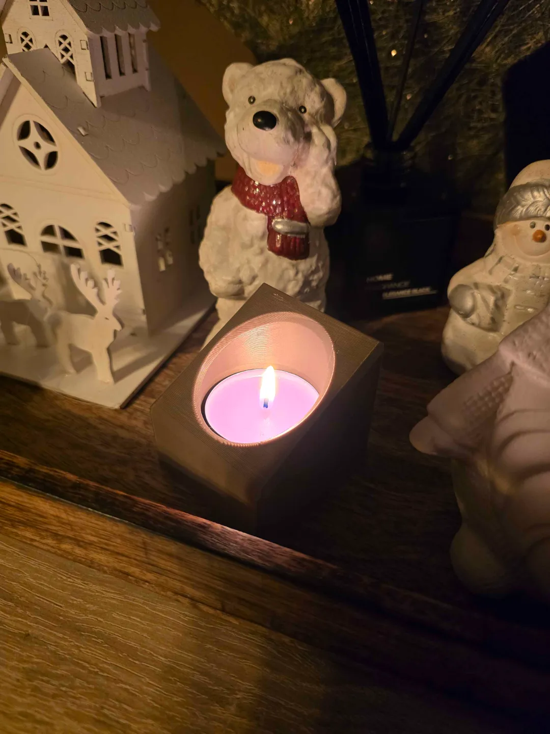 Modern tealight candle holders, photo 4 of 4 - Modern tealight candle holders Household
