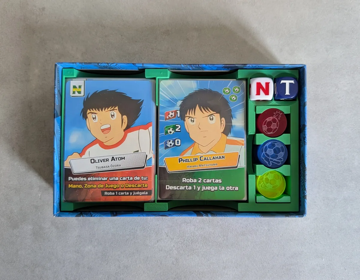 Inserto Oliver y Benji El juego de cartas, photo 2 of 4 - Inserto Oliver y Benji El juego de cartas Figurines & Collectibles