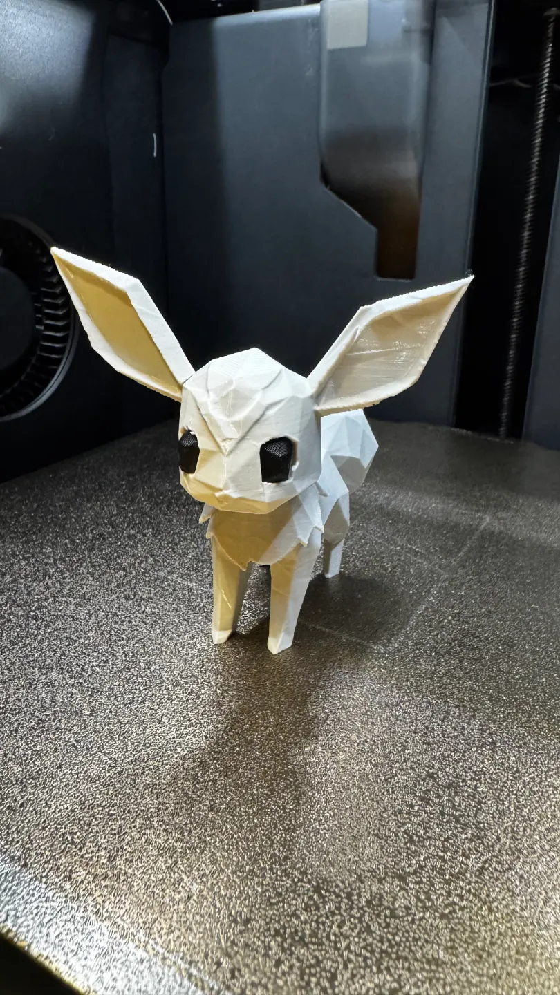 Pokemon Eevee figure (9cm long) lowpoly, photo 2 of 4 - Pokemon Eevee figure (9cm long) lowpoly Figurines & Collectibles