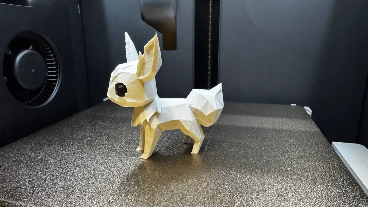 Pokemon Eevee figure (9cm long) lowpoly, photo 3 of 4 - Pokemon Eevee figure (9cm long) lowpoly Figurines & Collectibles