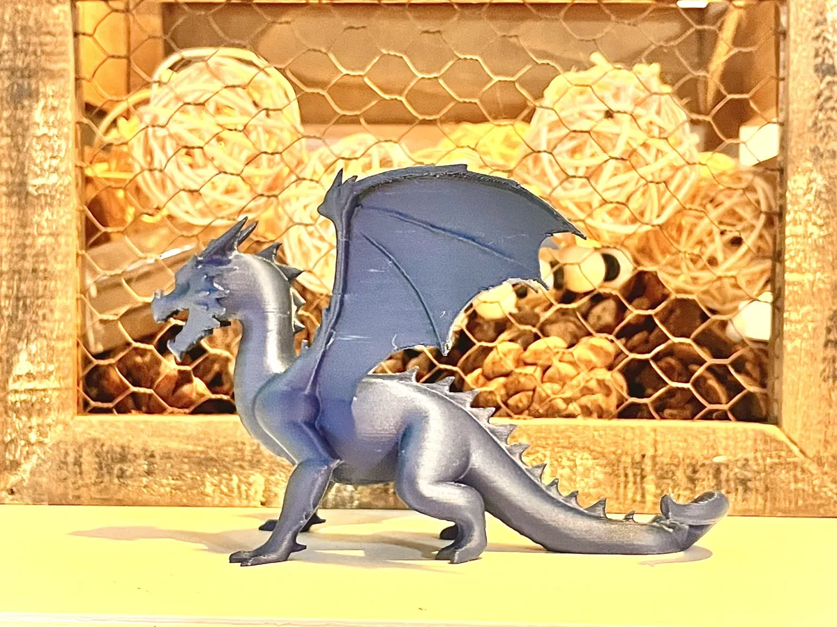 Detailed Dragon Miniature, photo 3 of 3 - Detailed Dragon Miniature Figurines & Collectibles
