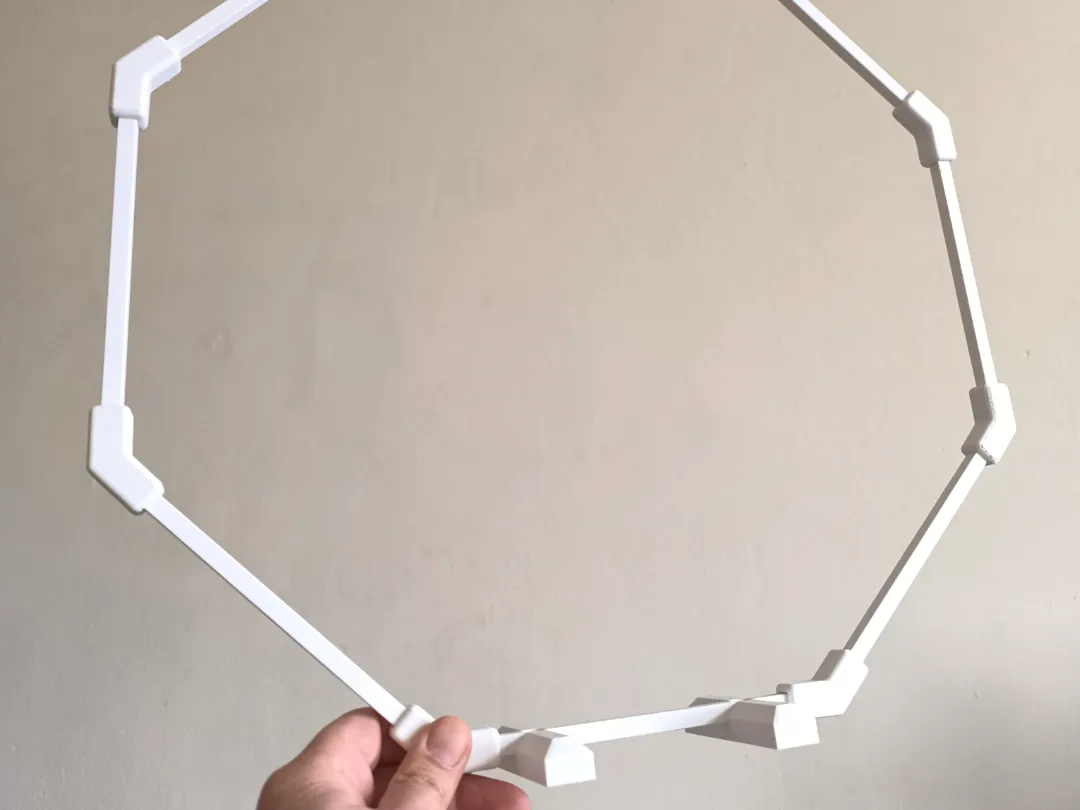 Octagonal FPV racing gate