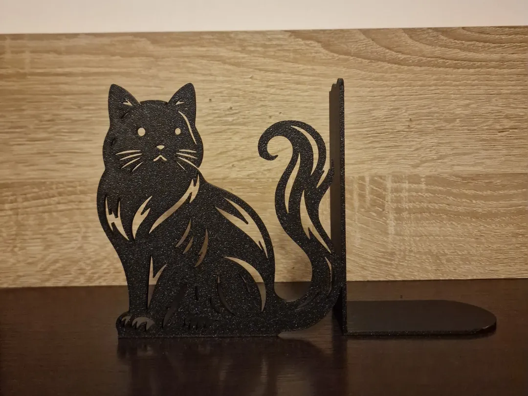 Cat bookend