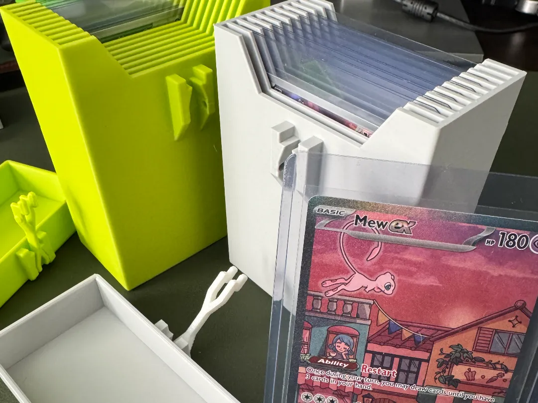 Pokemon Top Loader Storage, TCG Toploader Holder