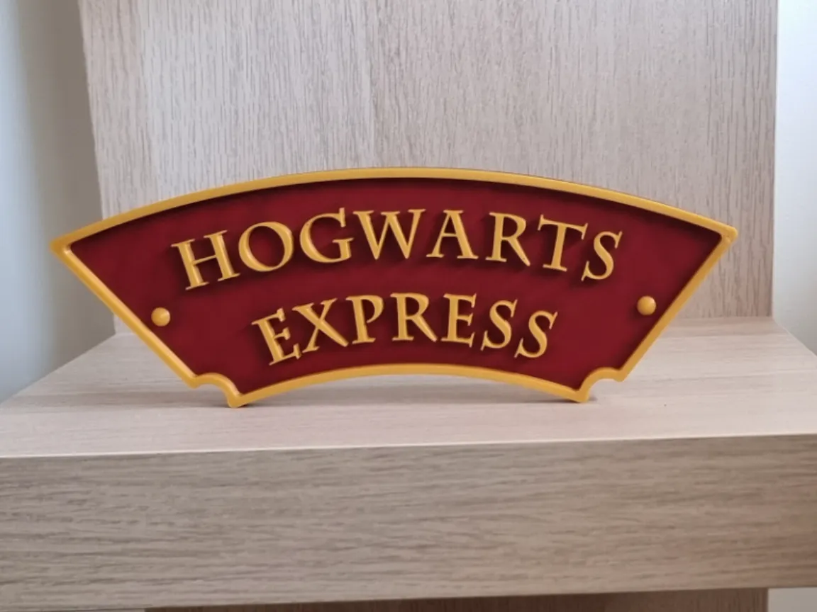 Hogwarts Express sign