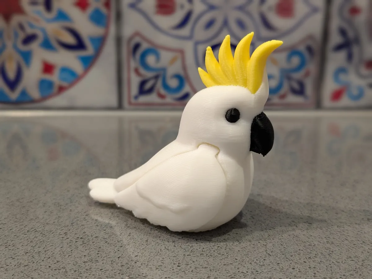 Cockatoo fidget toy, photo 3 of 3 - Cockatoo fidget toy Pets