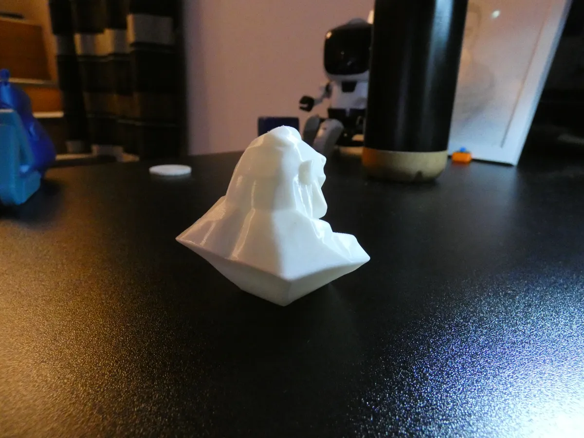 Low-Poly Gorilla Bust Sculpture, photo 4 of 4 - Low-Poly Gorilla Bust Sculpture Home Decor Items