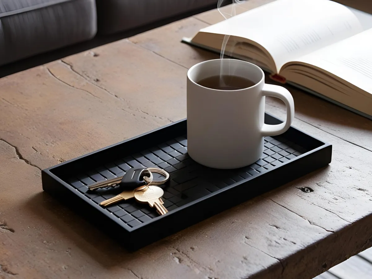 Designer Key and Small Items Tray "Bricked"