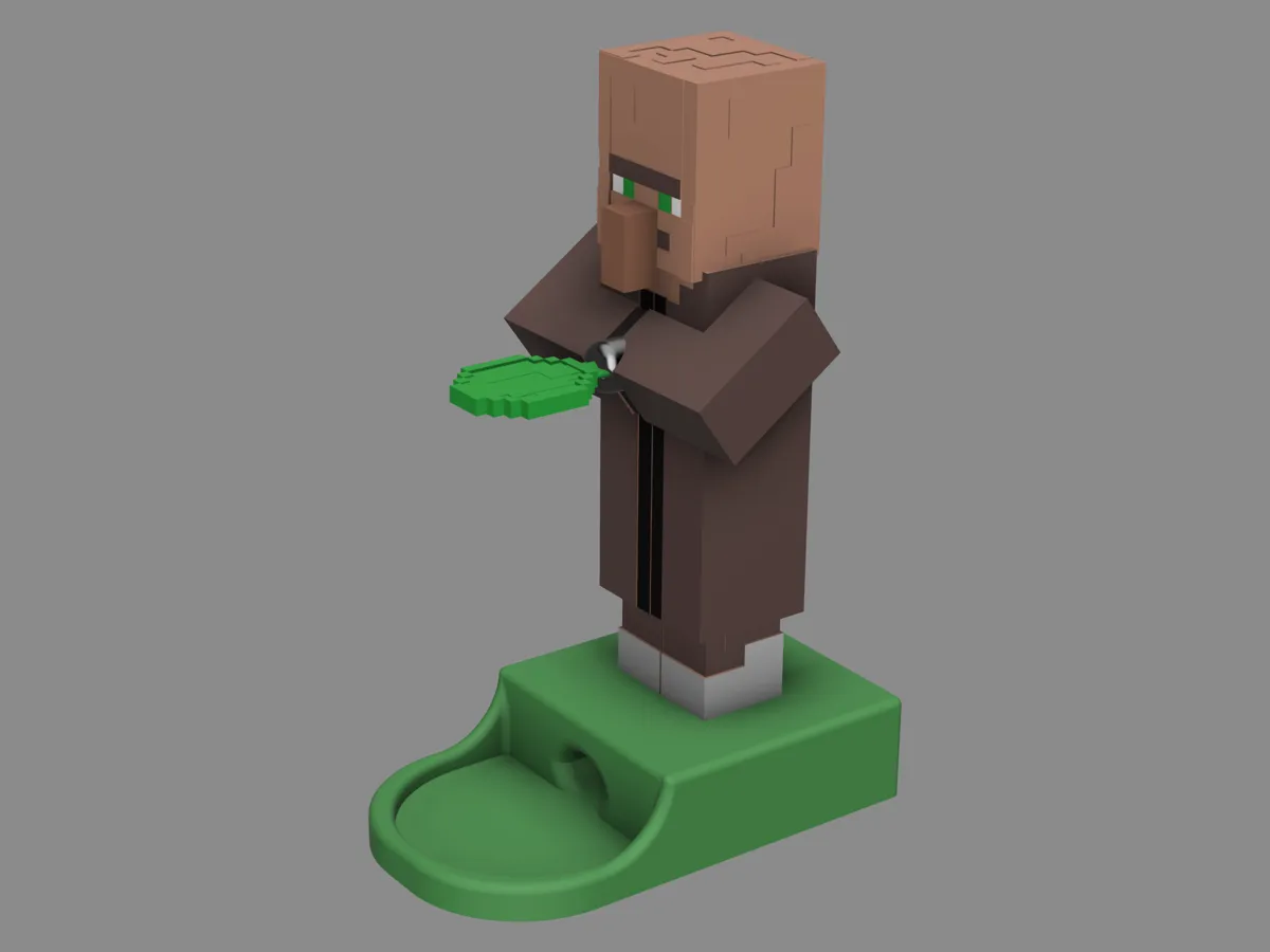 The Villagers Trade - Minecraft Candy Dispenser, photo 3 of 4 - The Villagers Trade - Minecraft Candy Dispenser Figurines & Collectibles