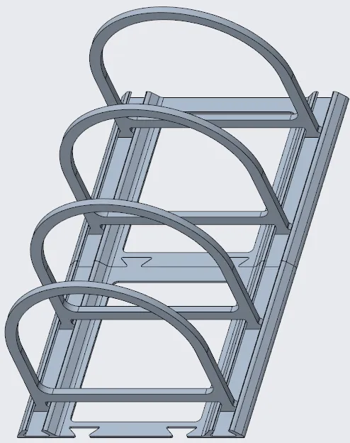 Baking Pan Organizer, photo 3 of 4 - Baking Pan Organizer Kitchen & Dining