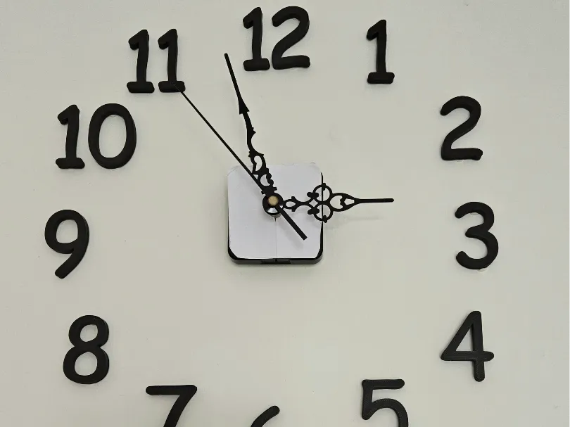 Wall Clock Numbers