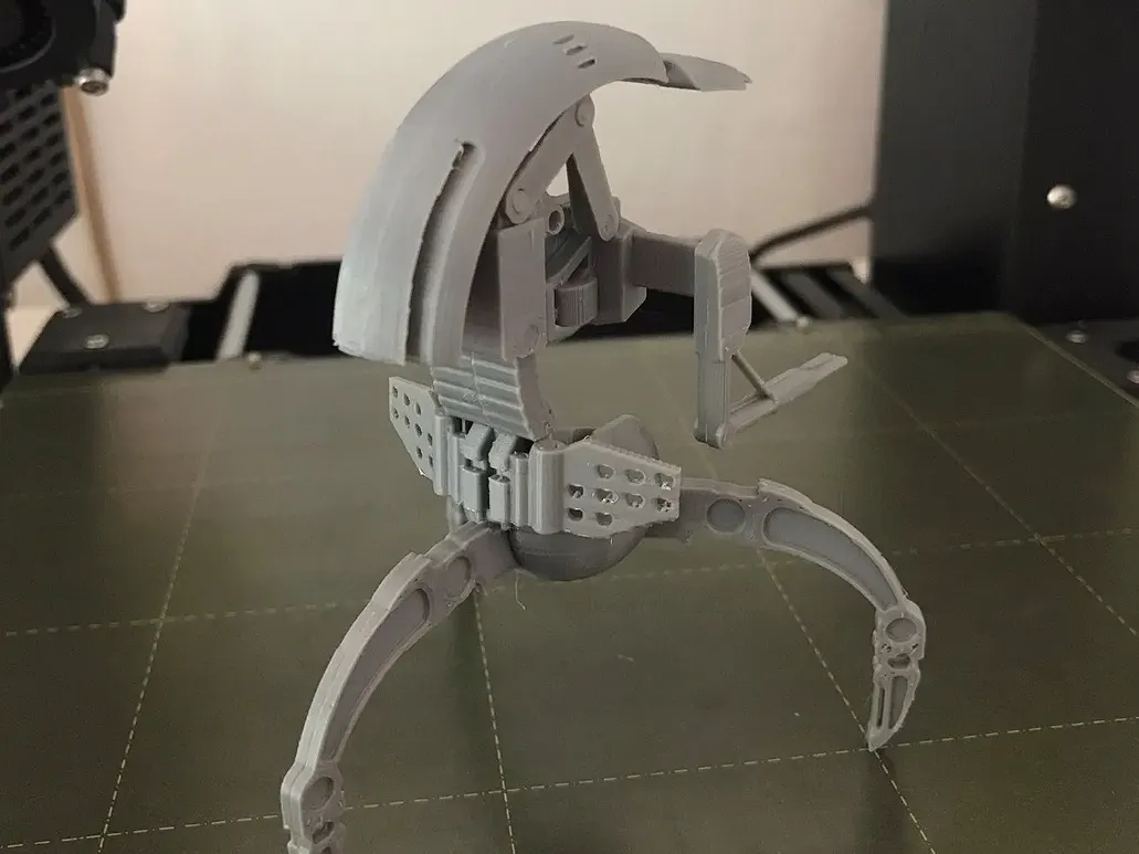Star Wars Destroyer droid (Droideka) Kit Card, photo 3 of 4 - Star Wars Destroyer droid (Droideka) Kit Card Models, RC & Drones