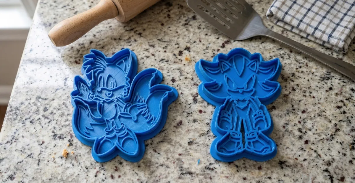 Sonic the Hedgehog Cookie Cutter Collection, photo 3 of 4 - Sonic the Hedgehog Cookie Cutter Collection Kitchen & Dining
