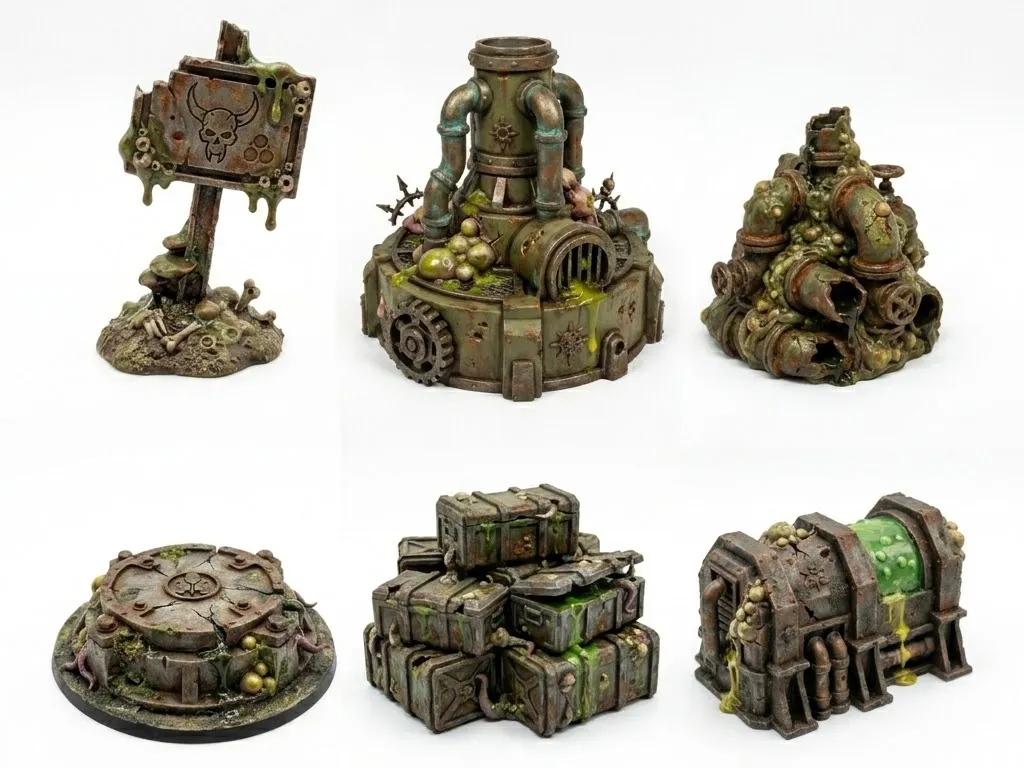 Death Guard Wargaming Terrain