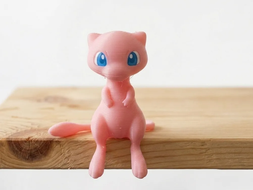 Sitting Mew Buddy Pokemon Dragon Decor Figure
