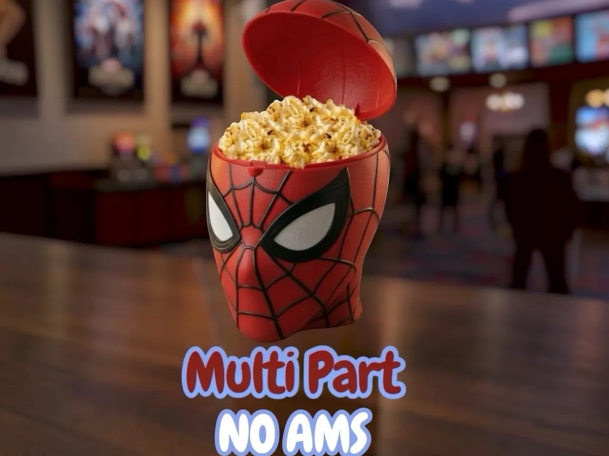 Bucket PopCorn Spider-Man