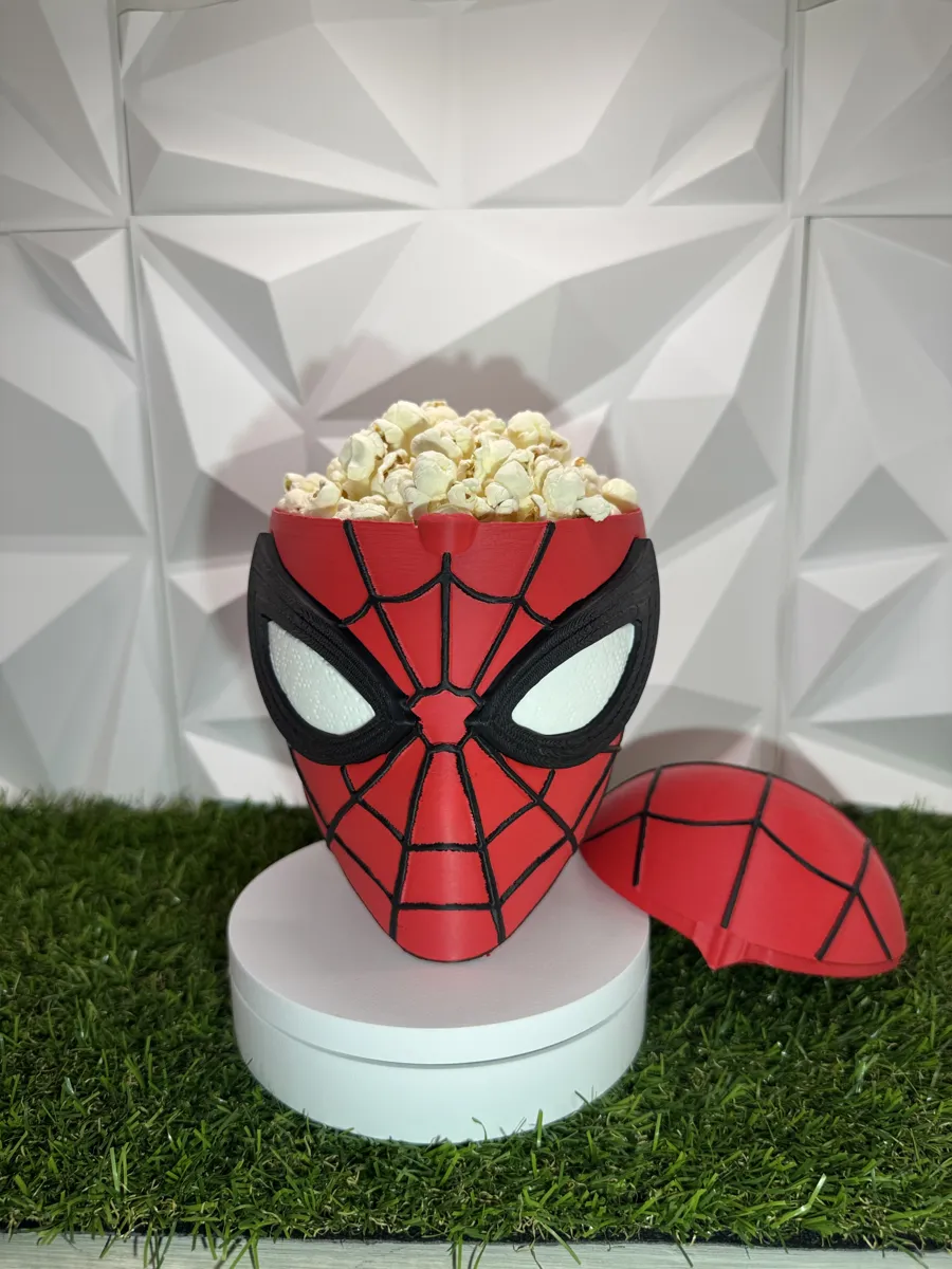 Bucket PopCorn Spider-Man, photo 4 of 4 - Bucket PopCorn Spider-Man Figurines & Collectibles