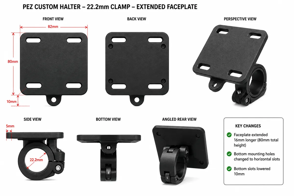 Garmin xt2 bar mount 22.2mm, photo 2 of 3 - Garmin xt2 bar mount 22.2mm Mobile & Device Accessories