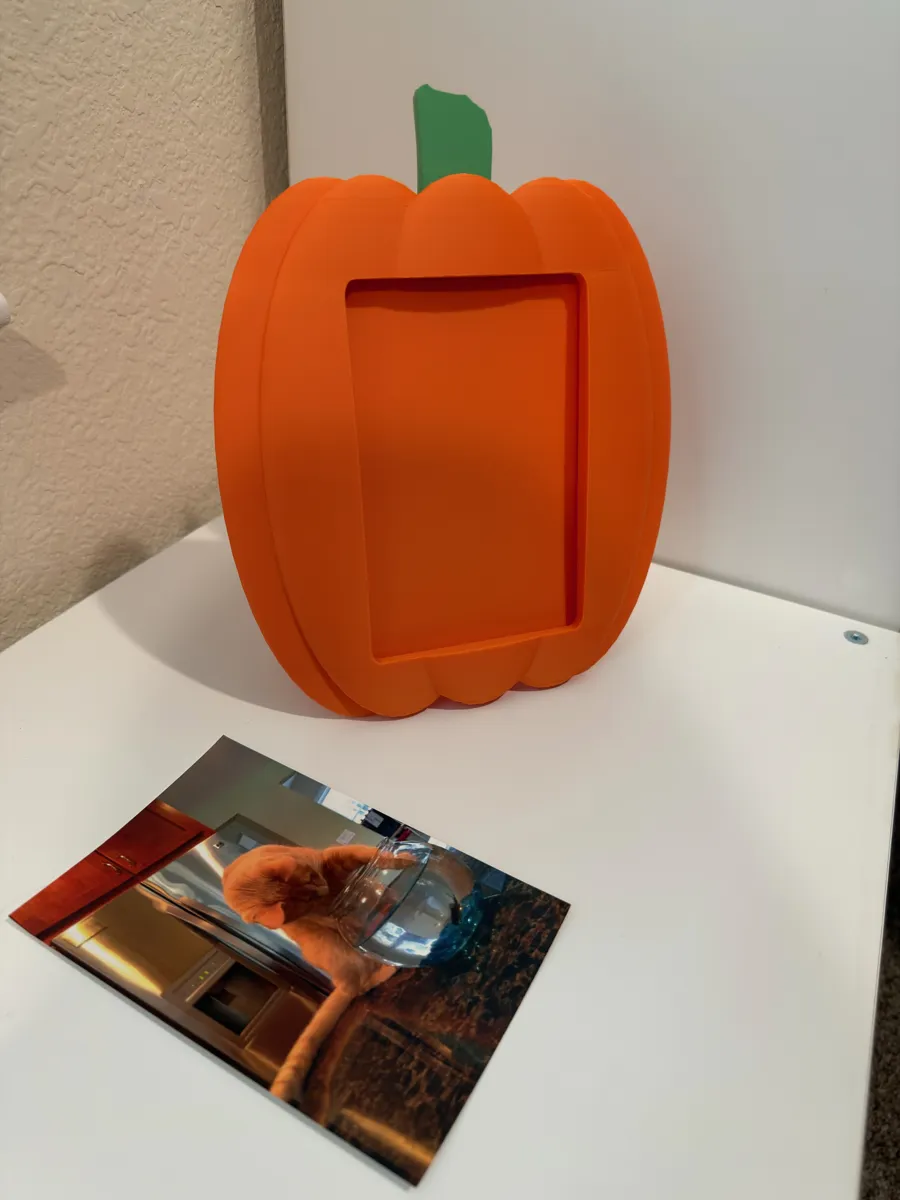 Pumpkin Frame for 4x6 picture, photo 4 of 4 - Pumpkin Frame for 4x6 picture Gifts & Occasions