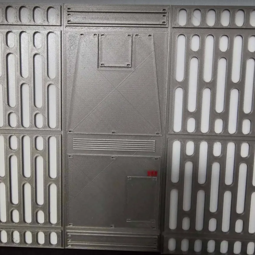 Star Wars Death Star inspired wall panel (V3.01)