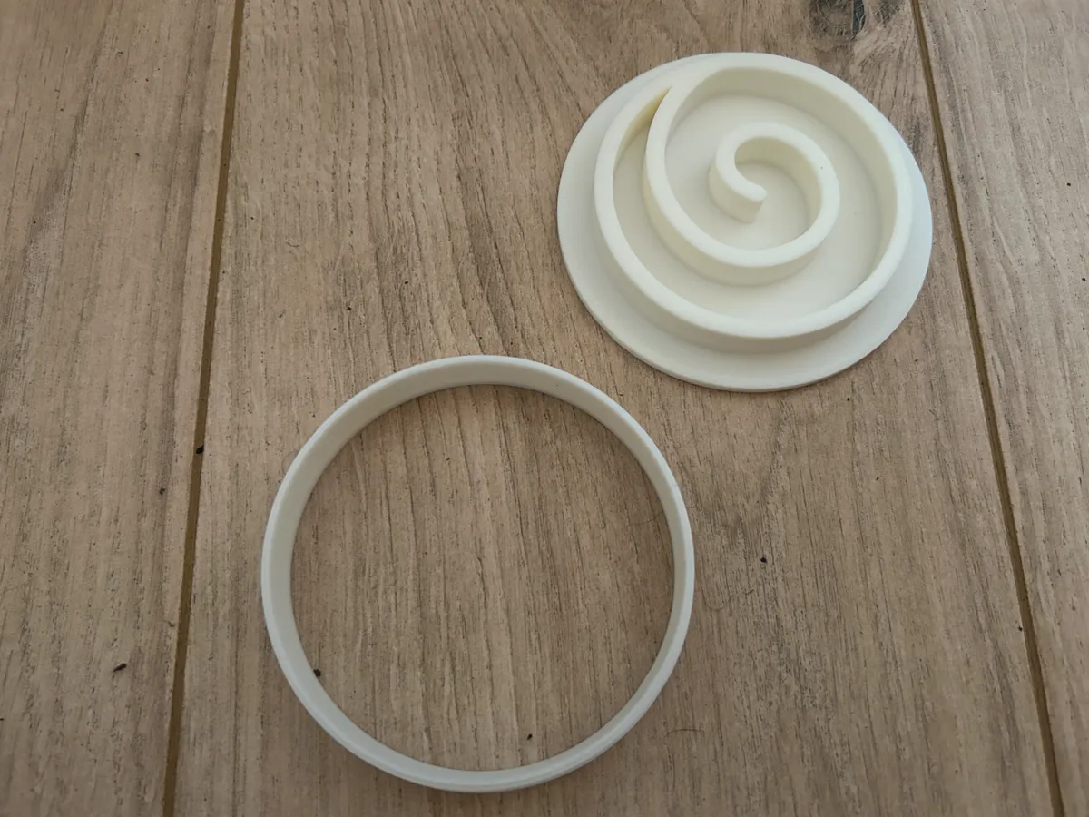 Uzumaki symbol cookie cutter, photo 3 of 3 - Uzumaki symbol cookie cutter Household