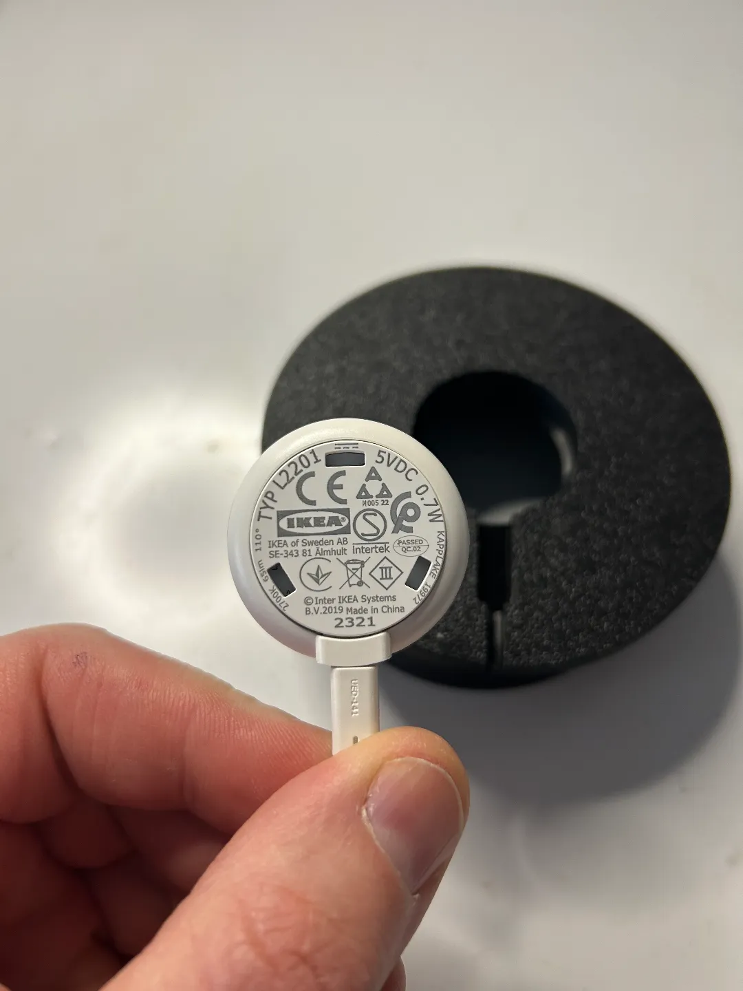Globe lamp base for Ikea led lamp, photo 4 of 4 - Globe lamp base for Ikea led lamp Lamps & Lighting