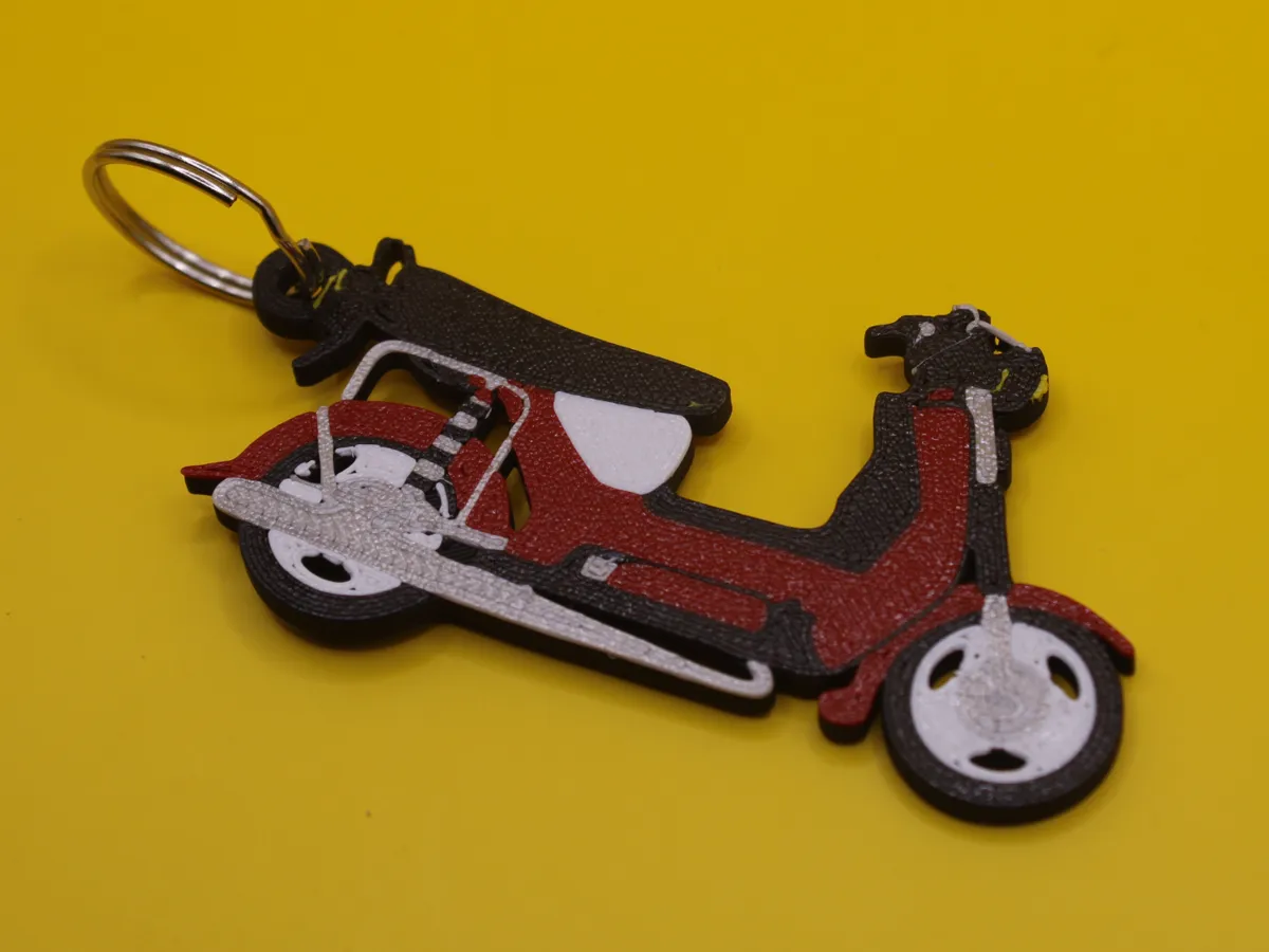 Motorcycle keychain Simson SR 50 moped - Motorcycle Keychains, in stock in India