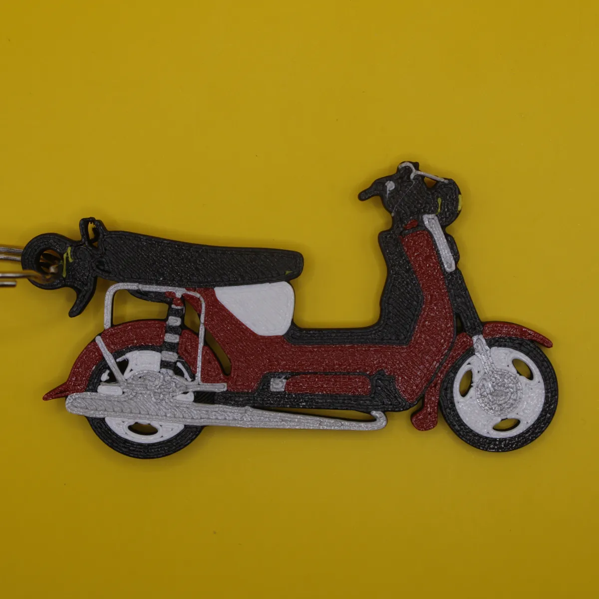 Motorcycle keychain Simson SR 50 moped, photo 2 of 2 - Motorcycle keychain Simson SR 50 moped Keychains