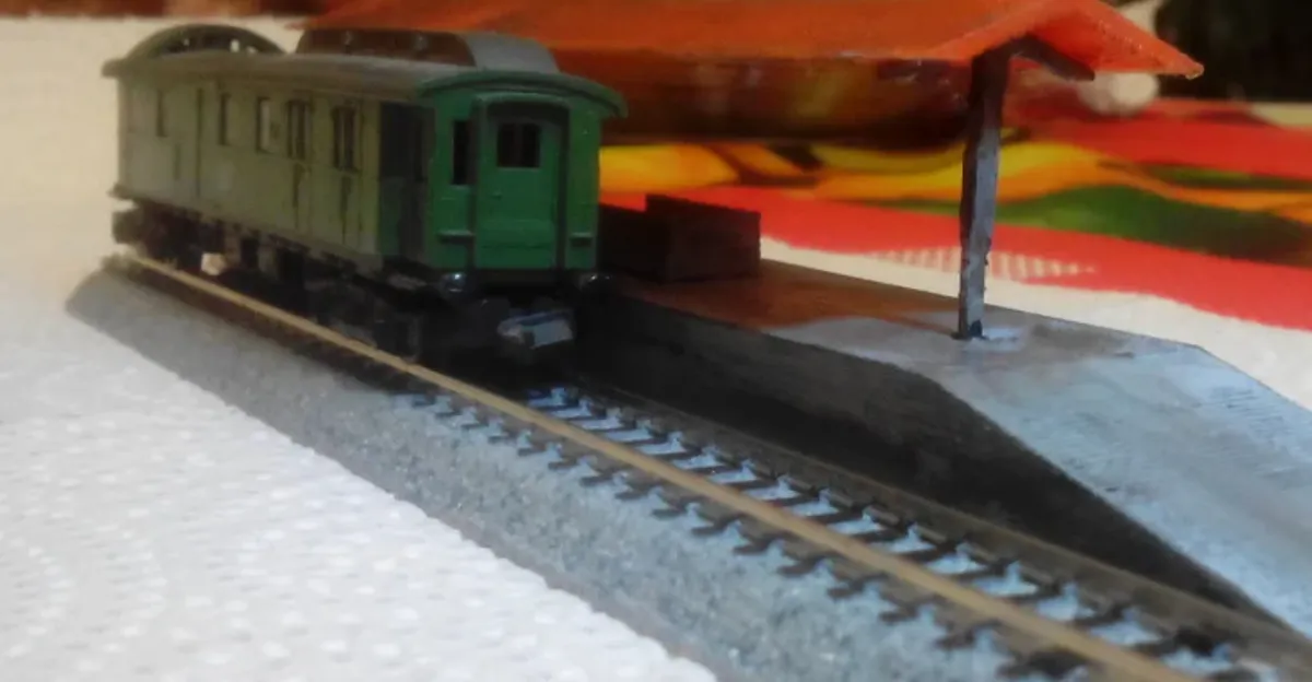 N Scale model Railroad Railway Platform - Model Trains & Railways, in stock in India
