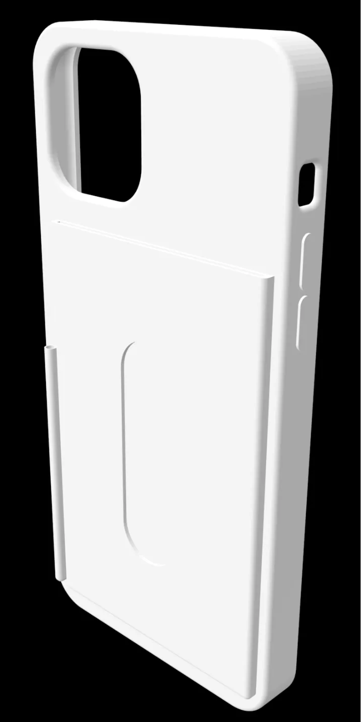 Coque iPhone 12 mini + carte bleue + cure dent - iPhone 12 & Older Covers, in stock