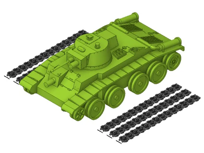 Scaled model of 10TP tank - Motorcycle Parts & Covers, in stock in India