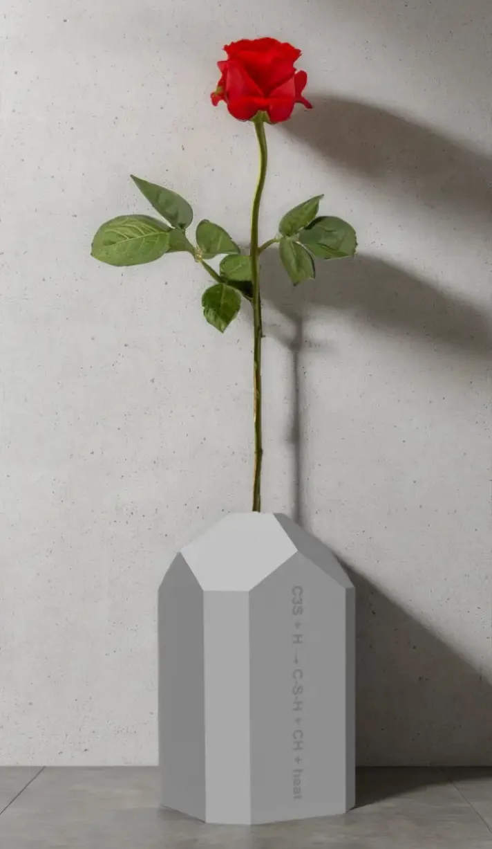 modern vase style concrete - Modern & Minimalist Vases, in stock in India