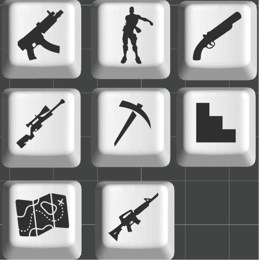 Fortnite Key Caps