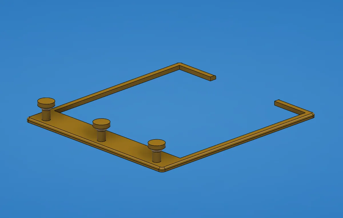 Light switch frame key hanger, photo 2 of 4 - Light switch frame key hanger Household