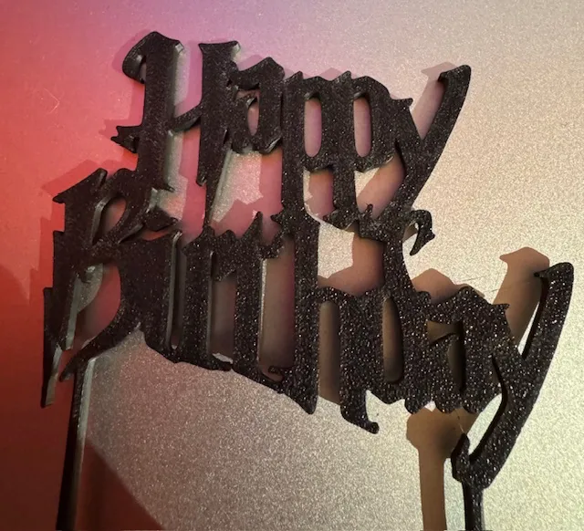 Harry Potter Happy birthday For cake-哈利·波特 生日快乐 蛋糕