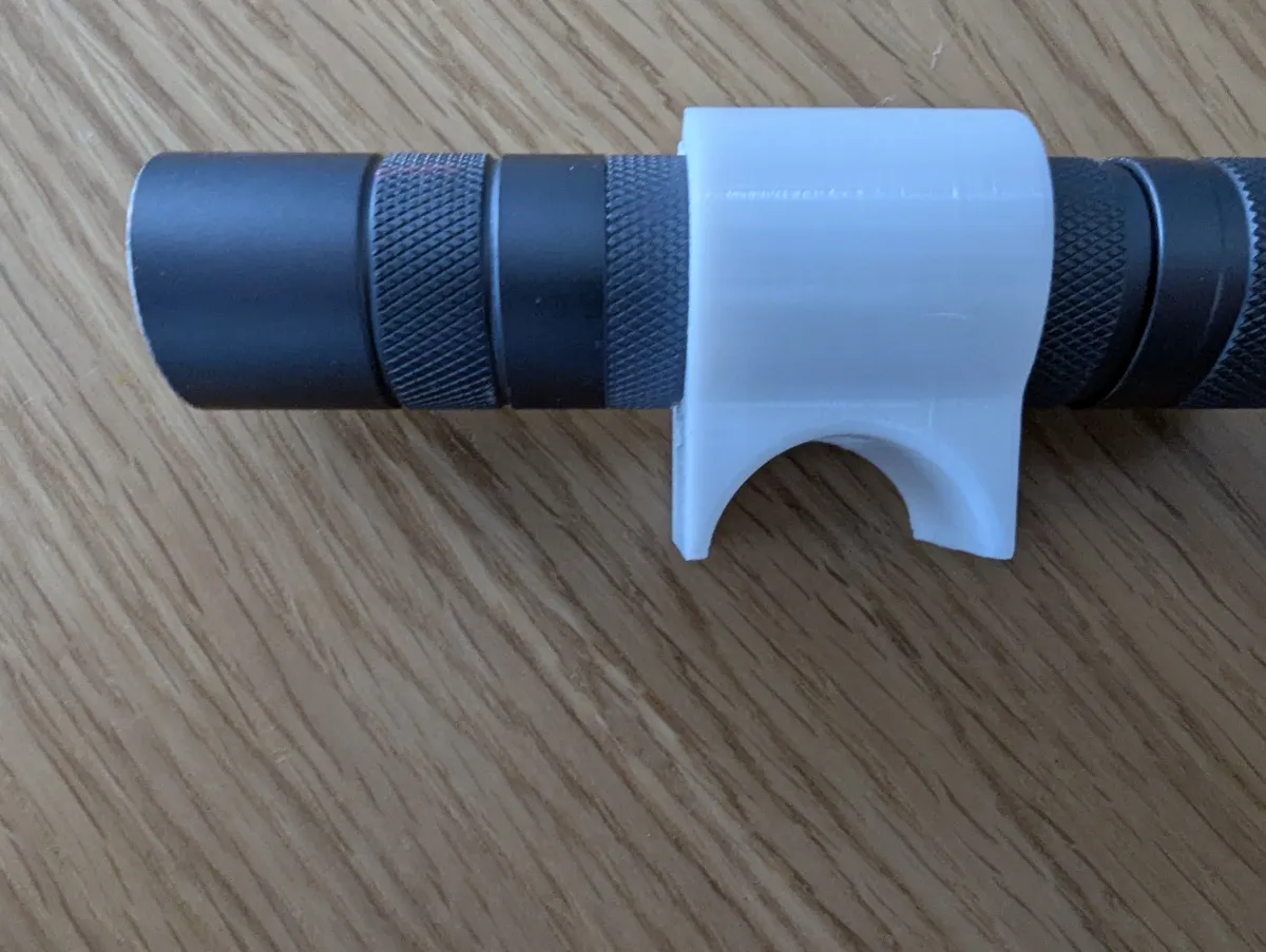 bicycle flashlight holder (Convoy S2+), photo 3 of 4 - bicycle flashlight holder (Convoy S2+) Cycling